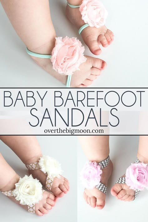 No Sew Baby, Barefoot Sandals Baby, Sew Baby, Baby Sleep Problems, Baby Sandals, Baby Projects, Newborn Babies, Baby Diy, Little Outfits