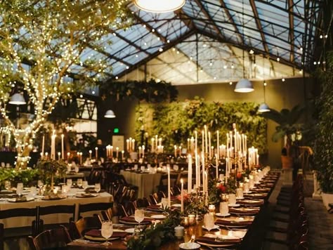 Mr And Mrs Fox, Winter Greenhouse, Cozy Wedding, Indoor Wedding Receptions, Greenhouse Wedding, Winter Wedding Ideas, Winter Wedding Inspiration, Winter Wonderland Wedding, Venue Decor