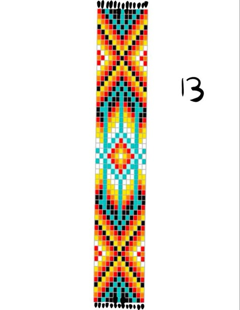 Beading Patterns Free Tutorials, Seed Bead Bracelet Patterns, Native American Beadwork Patterns, Native Beading Patterns, Loom Designs, Bead Loom Designs, Dishcloth Crochet Pattern, Bead Crochet Patterns, Seed Bead Pattern