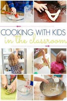 Ideas and Tips for Cooking with Kids at home or in your Preschool classroom. Kid-friendly recipes your kids can help make. - Pre-K Pages Cooking With Preschoolers, Preschool Cooking Activities, Kids Cooking Activities, Cooking With Toddlers, Preschool Cooking, Organization Xiii, Cooking Theme, Cooking In The Classroom, Tips For Cooking