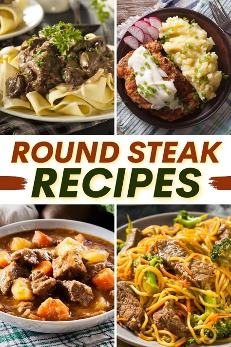 If you're searching for a fancy steak dinner on a budget, you have to try these round steak recipes. They're tender, flavorful, and incredibly decadent.