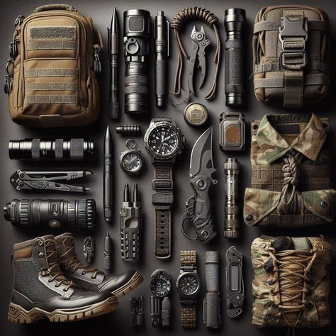 In the line of duty, law enforcement officers face unpredictable and often dangerous situations. Having the right tactical gear can make all the difference in ensuring safety, efficiency, and effectiveness. Tactical Gear Storage, Urban Survival Kit, Bug Out Gear, Tactical Solutions, Urban Edc, Camping Gear Survival, Dangerous Situations, Tactical Life, Tactical Accessories