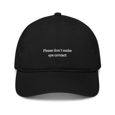 Hat Sayings, Introvert Cat, Minimal Shirt Design, How To Have Style, Instagram Branding Design, Silly Shirt, Best Caps, Funny Hats, Gift For Your Girlfriend