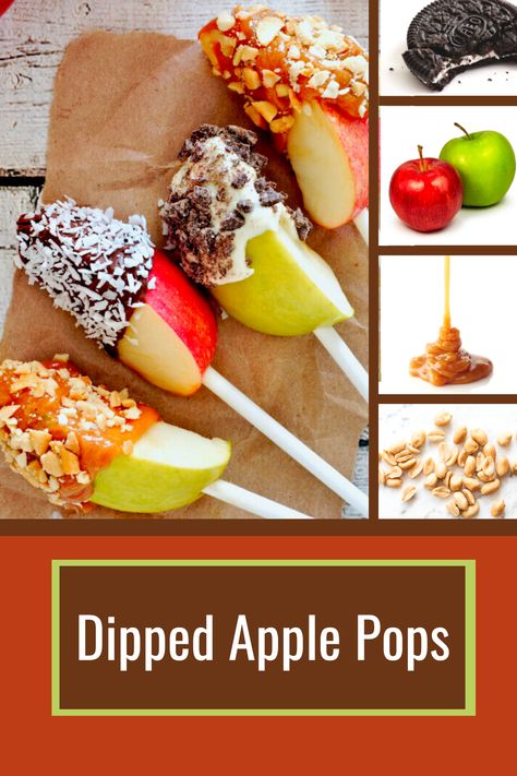 Candied Apples Slices, Apple Pops, Fruits Recipes, Fun Fall Treats, Fall Treats Recipes, Caramel Apple Slices, Caramel Apple Bars, Caramel Apples Easy, Apple Pop