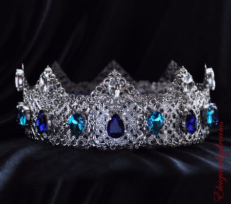 Royal Crown Aesthetic King, Crown For Men Prince, Silver Crown Men, Mens Crowns, Male Crown King, Crown For King, Water Crown, Crown Male, Crowns For Men