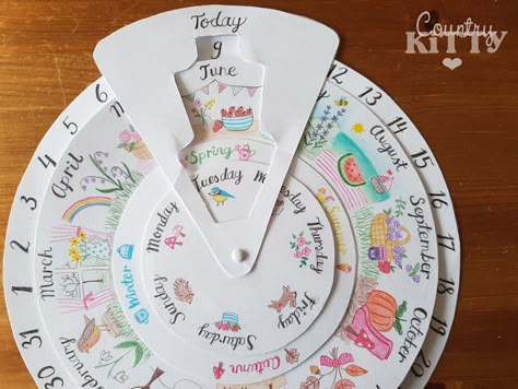 Perpetual calendar Perpetual Calendar Diy Free Printables, Diy Perpetual Calendar, Perpetual Calendar Diy, Calender Diy, Diy Calendar Ideas, Calendar Craft, Diy Calendar, Little Doodles, Kids Calendar