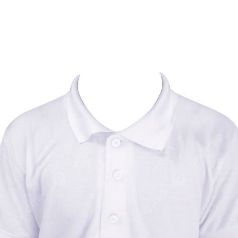 White Polo Shirt Id Picture Png, White T Shirt Png, White Shirt Png, Id Picture Template, White Shirt Template, White Polo Shirt Outfit, 2x2 Picture, Fashion Trends Men, Polo Shirt Outfit