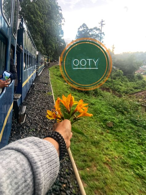 Ooty Train Photography, Ooty Photography Poses, Photo Ideas In Hill Station, Ooty Trip Photo Ideas, Hill Station Vacation Outfits, Hills Station Photography Poses, Photo Poses In Ooty, Ooty Hill Station Snaps, Photography Poses In Ooty