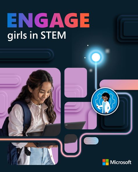 ENGAGE girls in STEM Stem Courses, Education Apps, Girl Train, Girl Empowerment, Technology Tools, Stem Learning, Education Technology, Stem Education, Learning Objectives