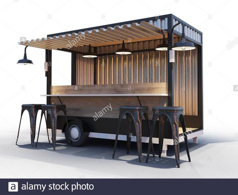 Wood Food Truck, Foodtrucks Ideas, Hot Dog Restaurants, Food Stall Design, Gerobak Dorong, Bike Food, Dog Marketing, Deck Bar, Cafeteria Food