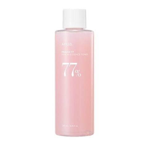 Anua - Peach 77 Niacin Essence Toner | YesStyle Anua Peach Toner, 77 Skincare, Anua Products, 77 Toner, Anua Toner, Yesstyle Skincare, Yesstyle Products, Peach Extract, Pink Skincare