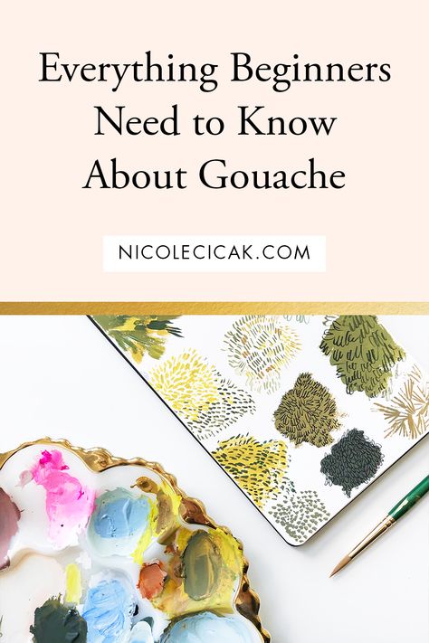 What Is Gouache Paint, Gouache Painting How To, Gouche Painting Step By Step, Working With Gouache, Guash Painting Tutorial, Painting With Gouache Tutorial, Gouache Tutorial Videos, Guache Painting Tutorial, How To Paint Gouache