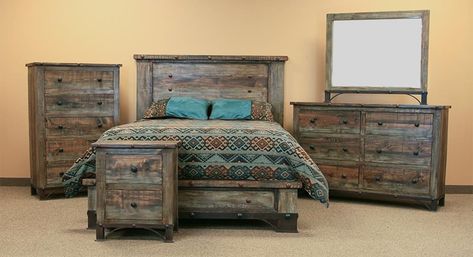 Urban Rustic Bedroom Set Homestead Bedroom, White Rustic Bedroom, Rustic Bedroom Furniture Sets, Bedroom Sets Furniture King, Rustic Bedroom Sets, Coastal Style Bedroom, Coastal Bedroom Furniture, Modern Rustic Bedrooms, Spanish Furniture