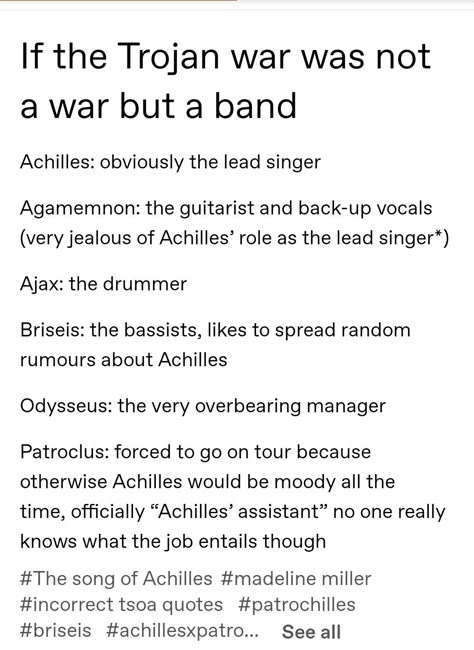 Patrochilles Funny, Patrochilles Headcanon, Patrochilles Memes, Achilles And Patroclus Quotes, Tsoa Quotes, Achilles X Patroclus, Patroclus And Achilles, As The Poets Say, Achilles Patroclus