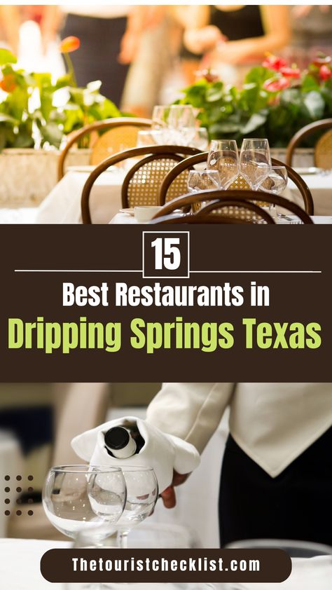 Want to know the best restaurants in Dripping Springs, TX? We’re here to help: From incredible places to eat dinner, amazing brunch spots, to local foodie spots and hidden gems, discover the BEST Dripping Springs restaurants - so you get memories that will last a lifetime! #drippingsprings #drippingspringsrestaurants #restaurantsindrippingsprings #bestrestaurantsindrippingsprings #placestoeatdrippingsprings Dripping Springs Texas, Texas Food, Smoked Cheese, Chicken Fried Steak, Dripping Springs, Cool Restaurant, Brunch Spots, Delicious Burgers, Turkey Breast