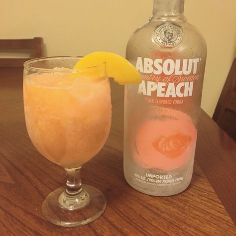 Peach Vodka, Peach Slices, Absolut Vodka, Flavored Vodka, Red Peach, Dale Jr, Food Ideas, Vodka, Matter