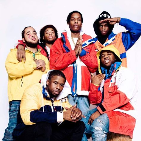 Asap Mob, I Am Music, 90's Hip Hop, 90s Hip Hop Fashion, The Mob, Gang Gang, 90s Hip Hop, Asap Rocky, Hip Hop Rap