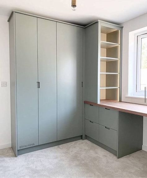 Bedroom Wardrobe Ideas, Bedroom Cupboard Designs, Small Home Offices, Kids Bedroom Designs, Wardrobe Room, Wardrobe Design Bedroom, Kids Interior Room, Small Room Design, Cupboard Design