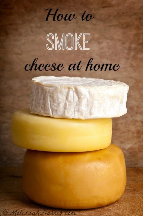 Cheese Recipes Homemade, Cheese Making Recipes, Cheese At Home, Diy Cheese, Making Cheese, Smoked Cheese, Smoked Food, Smoked Meats, Cheese Butter