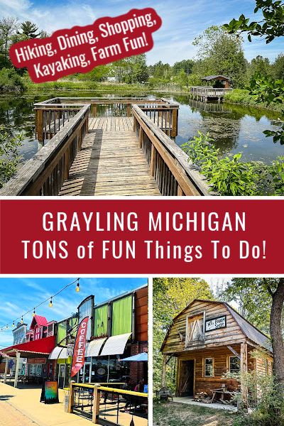 Top 8 Grayling Michigan Things To Do + Must-See Hidden Gems (Photos) Places To Go In Michigan, Michigan Aesthetic, Michigan Bucket List, Things To Do In Michigan, Michigan Adventures, Travel Michigan, Michigan Road Trip, Michigan Summer, Michigan Vacations