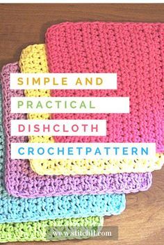 Crochet Washcloth Free Pattern, Crochet Washcloth Free, Crochet Dish Cloth Free Pattern, Cloth Crochet, Crochet Dish Towels, Dishcloth Patterns Free, Crochet Washcloth Pattern, Crochet Scrubbies, Dishcloth Crochet Pattern