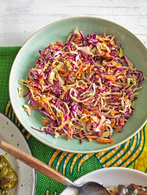 Carribean Salad, Pasta Slaw, Tangy Coleslaw Recipe, Pickled Salad, Asian Coleslaw Recipe, Tangy Coleslaw, Coleslaw Dressing Recipe, Vinegar Coleslaw, Best Coleslaw Recipe