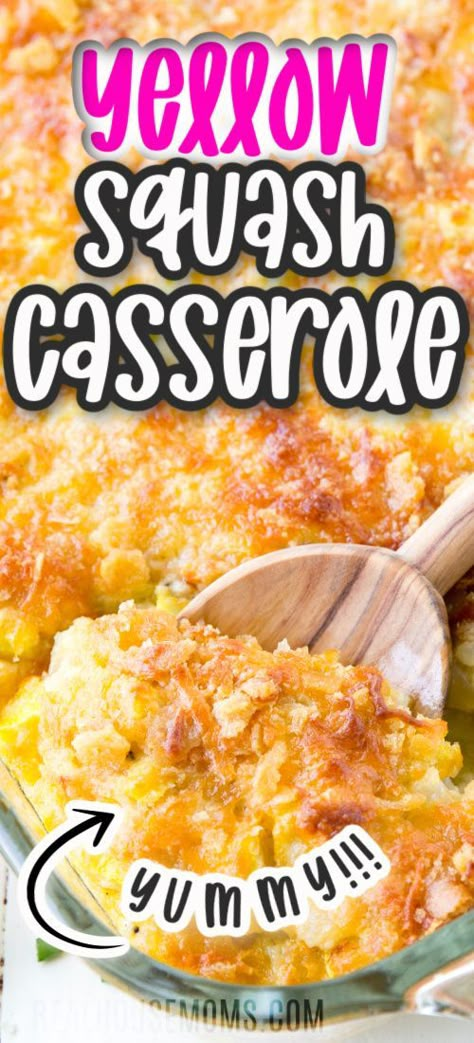 Ideas For Yellow Squash, Southern Squash Casserole Recipes, Squash Casserole Cheesy, Dinner Ideas With Yellow Squash, Taste Of Home Squash Casserole, Posh Squash Casserole, Squash Egg Casserole, Squash Casserole With Cream Of Chicken Soup, Broccoli And Squash Casserole