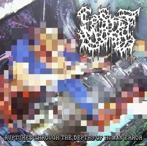 Goregrind Goregrind Album Covers, Mincecore Bands, Grindcore Aesthetic, Punk Bands Posters, Punk Album Covers, Creepy Core, Demon Tattoo, Arte 8 Bits, Emo Art