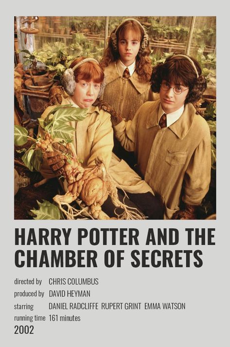 Harry Potter Information, Harry Potter Play, Polaroid Movie Poster, Harry Potter Travel, The Chamber Of Secrets, Polaroid Posters, Harry Potter Feels, Film Posters Minimalist, Harry Potter And The Chamber Of Secrets