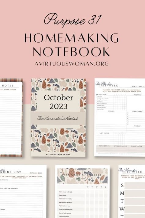 #Home_Management_Binder_Free_Printables #Homemaker_Planner #Family_Binder_Free_Printables #Household_Organization_Printables Household Planner Printables Free, Homemaking Binder Free Printables, Stay At Home Mom Planner Free Printable, Busy Mom Planner Free Printable, Homemaker Printables, Home Management Planner, Home Planner Printables Free, Mom Binder Printables Free, Home Planner Ideas