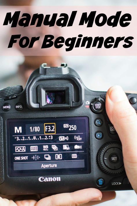 Manual Mode for Beginners- this photography tutorial shows you step by step how to shoot in manual mode on your dslr and how to take better photos with more control over your settings! #photography #dslr #tutorial Dslr Photography Tips Canon, Canon 60d Photography, Nikon D3400 Tips For Beginners, Nikon Coolpix B500 Tips, Canon 4000d Photography Tips, Photography Tricks Nikon, Dslr Tips, Illusion Fotografie, Photography Tips Canon