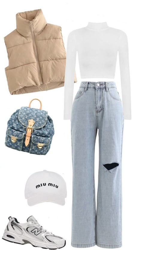 Casual College Outfits, Winter Fashion Outfits Casual, Fitness Style, Casual Preppy Outfits, Trendy Outfits For Teens, Everyday Fashion Outfits, Casual Day Outfits, Cute Preppy Outfits, Quick Outfits