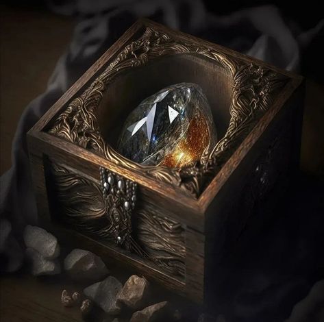 Treasure Concept Art, Fantasy Treasure, Treasure Diamond, Magical Artifacts, Half Drow, Magical Objects, Learn Interior Design, Dj Art, Fantasy Furniture