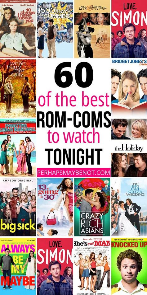 Movie Night Movies, Comedy Movies List, Best Rom Coms, Good Comedy Movies, Best Romantic Comedies, Movie Lists, She's The Man, Rom Coms, Romantic Comedies