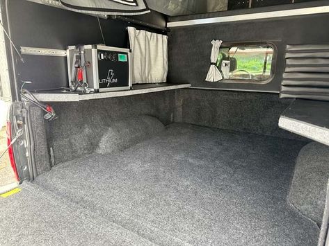 How to Install a Bedrug for Your Custom Truck Camper Build Truck Camper Build, Bed Carpet, Diy Truck Bedding, Camper Build, Truck Toppers, Velcro Tape, Custom Truck, Bed Liner, Classic Bed