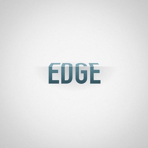 edge Blank Quotes, Knife Logo, Typography Logos, Typeface Typography, Edge Logo, Logo Character, Tech Branding, Typo Logo, Typographic Logo