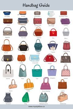 Different Bag Types, Type Of Bags Style, Types Of Accessories For Women, Types Of Purses Chart, Types Of Bags With Names, Designer Handbags 2024, Types Of Bags For Women, Handbag Design Ideas, Handbag Drawing