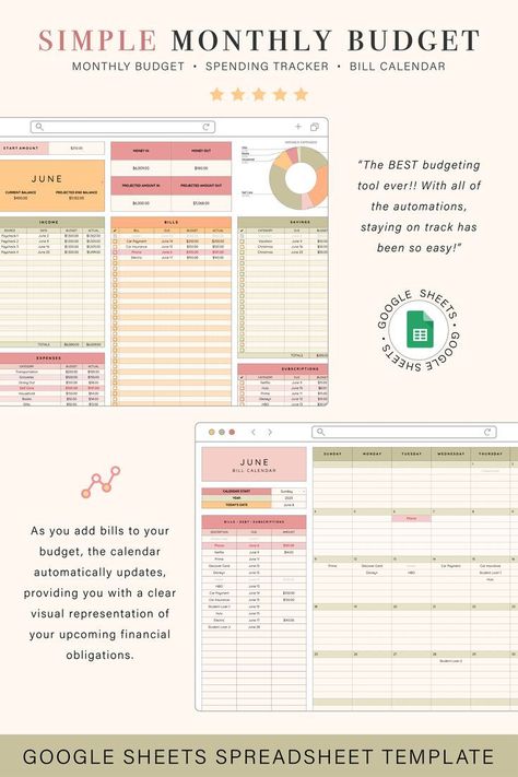 monthly budget spreadsheet Spreadsheet Aesthetic, Financial Budget Spreadsheet, Finance Sheet, Spreadsheet Ideas, Goal Tracker Template, Aesthetic Budget, Budgeting Template, Financial Budget Planner, Personal Budget Template