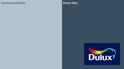 Dulux Quintessential Blue, Dulux Blue, Blue Grey Paint, Dulux Paint, Boys Bedroom Makeover, Grey Paint, Spare Room, Boy's Bedroom, Boys Bedroom