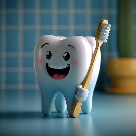 Dental Post Ideas, Social Media Post Size, Tooth Character, Karate Picture, Funny Graphic Design, Dental Social Media, Dental Images, Tooth Cartoon, Dental Posts