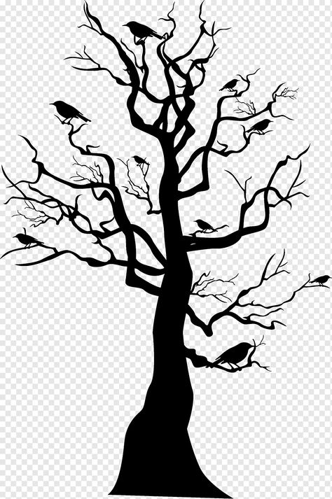 Halloween Trees Drawing, Black Halloween Tree, Halloween Edits, Skeleton Tree, White Flower Png, Chalkboard Pictures, Tree Arborist, Shadow Puppetry, Overlay Photo