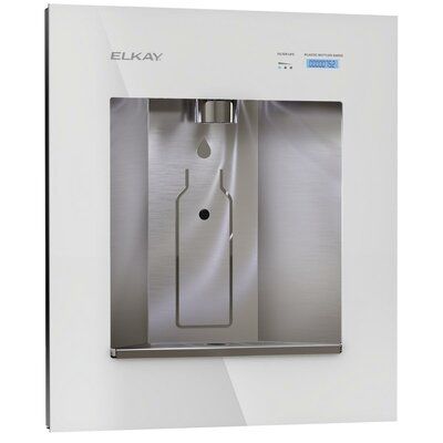 Elkay Water Dispenser, Built In Water Dispenser Cabinet, Built In Water Dispenser, Dispenser Ideas, Plastic Bottle Waste, Filtered Water Dispenser, Interactive Lighting, Recipes Broccoli, Drinking Fountains