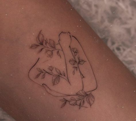 Love Tattoo Ideas, Empowering Tattoos, Cursive Tattoos, Tato Henna, Self Love Tattoo, Petite Tattoos, Love Tattoo, Small Hand Tattoos, Classy Tattoos