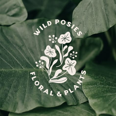 Plant Shop Logo, Organic Branding, Hello Design, Plant Logos, Florist Logo, Flower Logo Design, Logo Creator, Logo Branding Design, Organic Logo