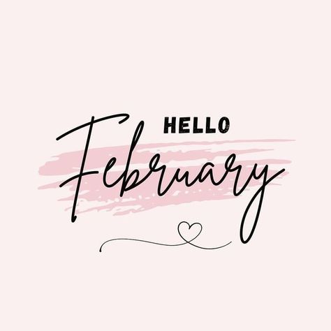 OM Yoga & Lifestyle on Instagram: "Hello February 💕" Hello February Wallpaper Iphone, Hello February Wallpaper, Hi February, Planner Wallpaper, 24th Birthday Quotes, February Vibes, Monthly Reminders, February Hello, Nail Memes