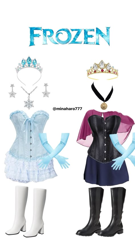 Shop recommended products from Mina on www.amazon.com. Learn more about Mina's favorite products. Elsa College Halloween Costume, Disney Halloween Costumes Aesthetic, Anna Elsa Halloween Costume, Duo Halloween Costumes Disney Princess, Hollowed Costumes For Women, Elsa And Anna Halloween Costumes College, Elsa Costume College, Cute Trio Halloween Costume Ideas, Halloween Costumes Duo Princess