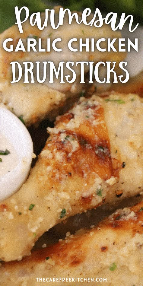 Garlic Parmesan Drumsticks Parmesan Crusted Drumsticks, Dinners With Chicken Drumsticks, Parmesan Drumsticks Oven Baked, Garlic Chicken Drumstick Recipes, Drumsticks Recipe Oven, Garlic Parm Drumsticks, Sauce For Chicken Drumsticks, Best Way To Cook Drumsticks, Blackstone Chicken Drumsticks