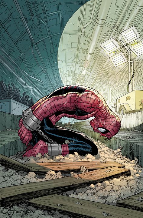 Spiderman Comic Books, Marvel Ultimate Spider Man, John Romita Jr, Spiderman Theme, Jr Art, Spiderman Artwork, Comic Book Artwork, Spiderman Pictures, Marvel Spiderman Art