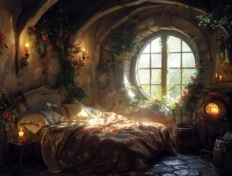 Cottagecore Aesthetic Wallpaper, Atmospheric Photo, Anime Places, Townhouse Interior, Fantasy Rooms, Ethereal Aesthetic, Plant Covers, Fantasy Homes, Fantasy Pictures