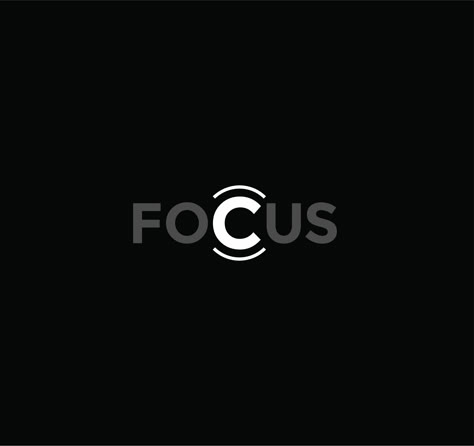 Focus Design Graphics, Focus Logo Design Ideas, Life Logo Design Ideas, Focus Logo Design, 360 Logo Ideas, Motivation Logo Design, Studio Logo Ideas, Two People Talking, Focus Wallpaper